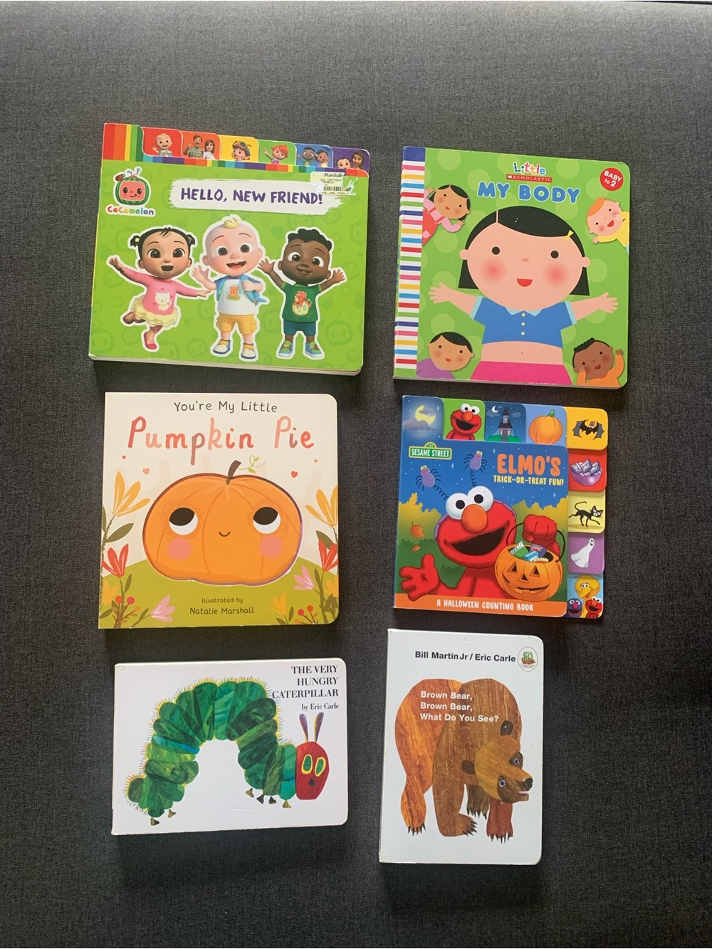 A Bundle Of Six Baby Books Listed Below In The Description About Details
